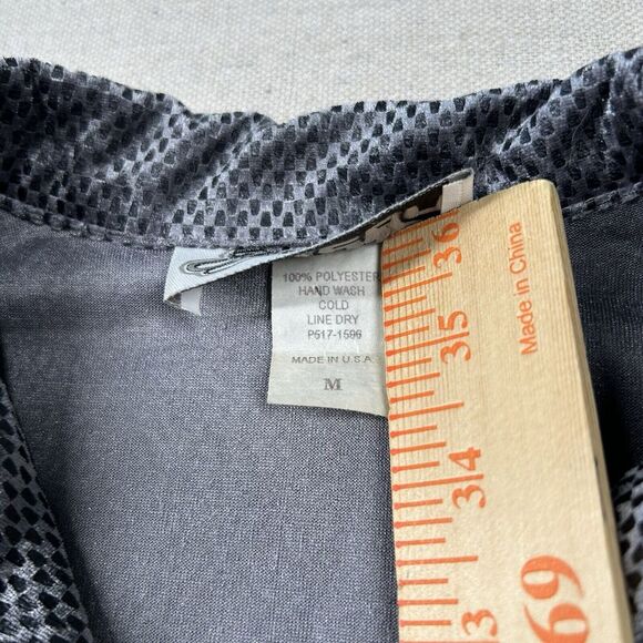 Vintage Pop Icon Shirt‎ Mens M Y2K Rave Disco Textured Stretch Velvet Gadzooks - Picture 4 of 7